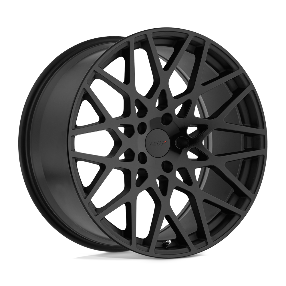20x10 TSW Wheels VALE 5x114.3 40 offset 76.1 hub BLACK - 2010VLE405114B76