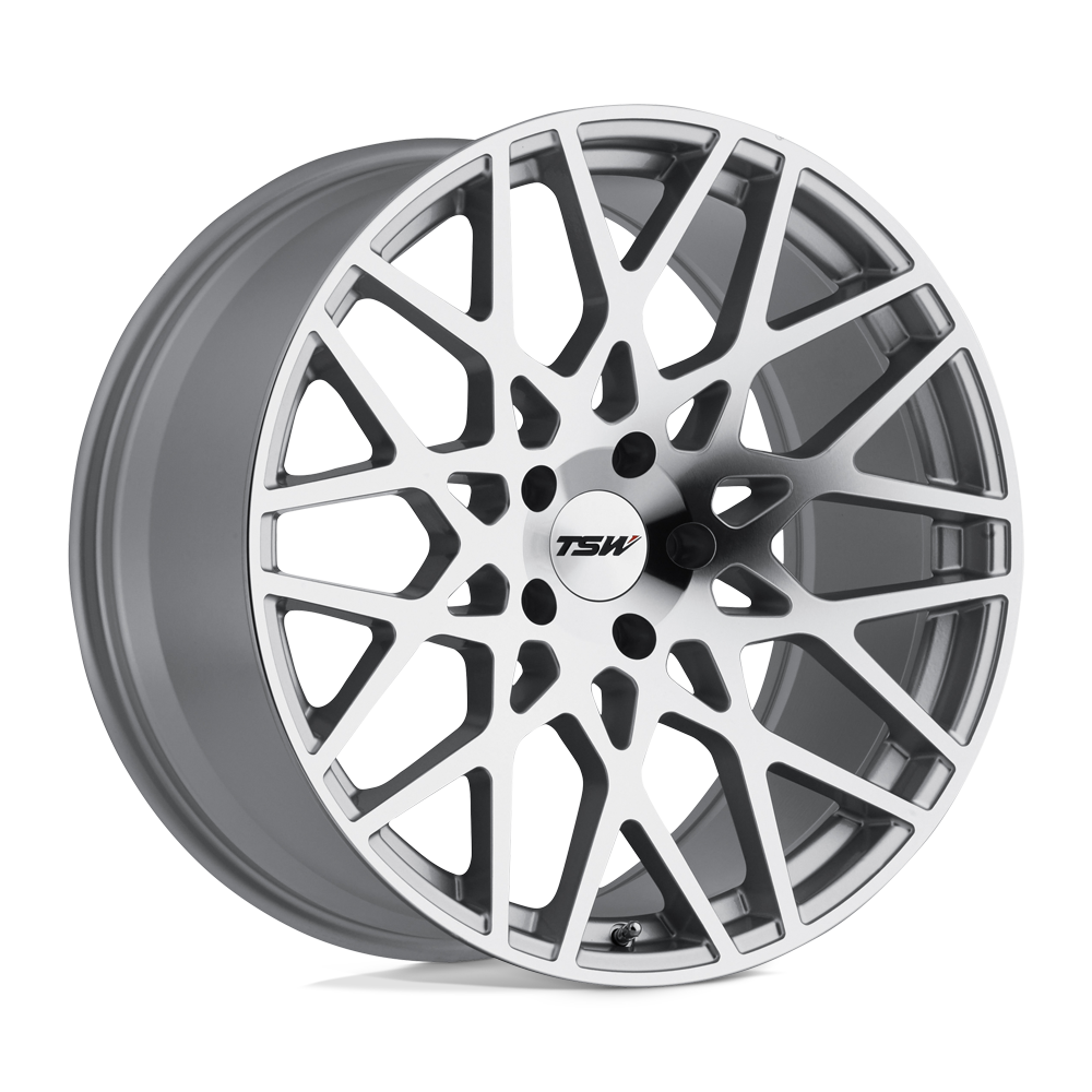 20x10 TSW Wheels VALE 5x120 40 offset 76.1 hub SILVER - 2010VLE405120S76