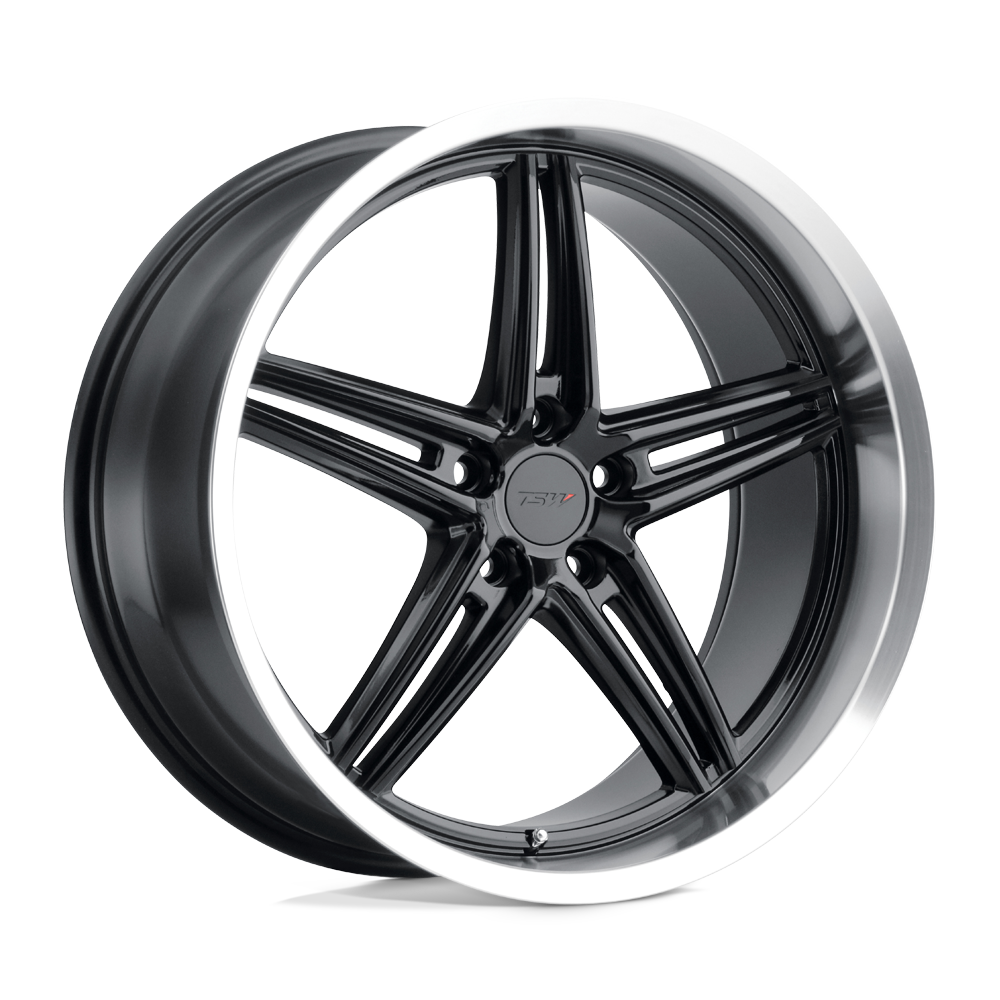 19x9.5 TSW Wheels VARIANTE 5x120 39 offset 76.1 hub BLACK - 1995VRT395120B76