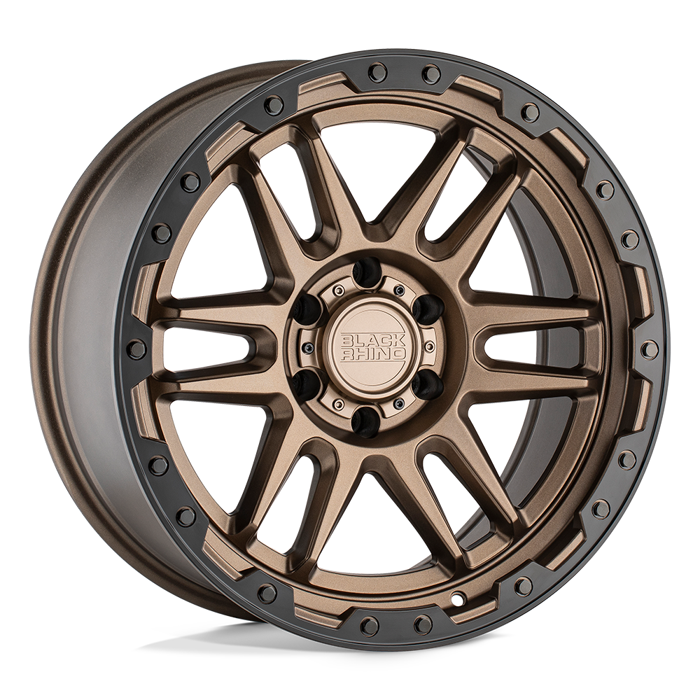 17x8.5 Black Rhino Hard Alloys APACHE 6x135 0 offset 87.1 hub BRONZE - 1785APC006135Z87