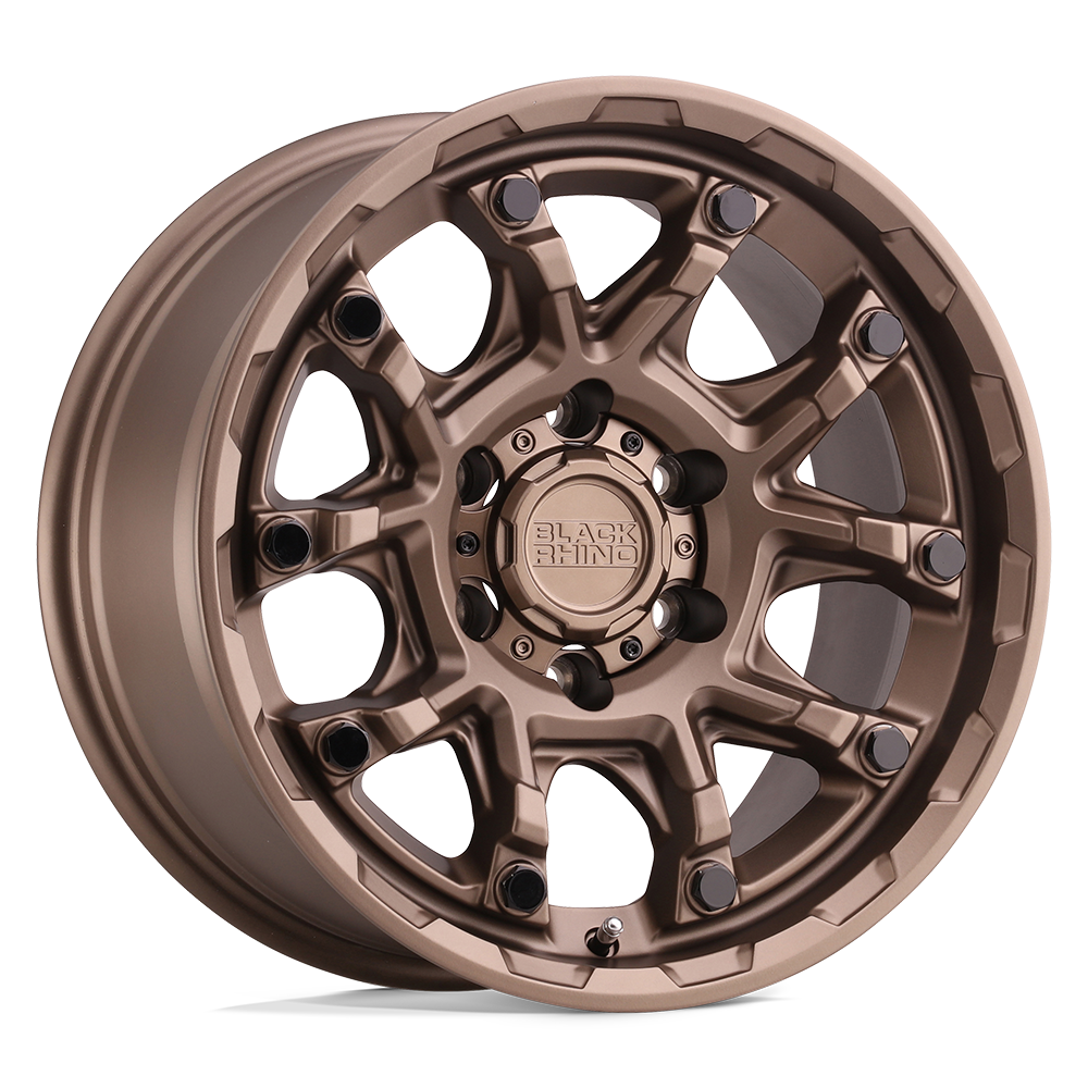 18x9 Black Rhino Hard Alloys ARK 5x127 -18 offset 71.5 hub BRONZE - 1890ARK-85127Z71