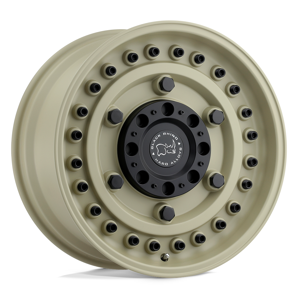 17x9.5 Black Rhino Hard Alloys ARMORY 8x165.1 -18 offset 122.4 hub SPECIAL COATED - 1795ARY-88165D22