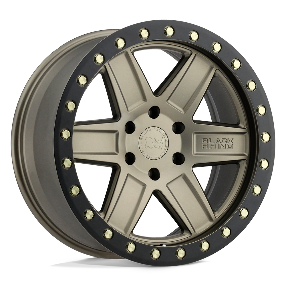 18x9.5 Black Rhino Hard Alloys ATTICA 5x127 -18 offset 71.5 hub BRONZE - 1895ATA-85127Z71