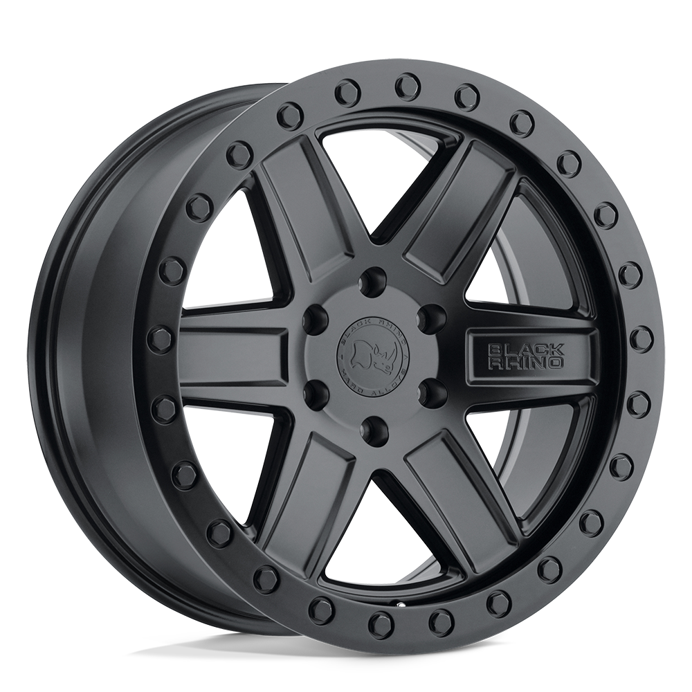 20x9.5 Black Rhino Hard Alloys ATTICA 5x150 12 offset 110.1 hub BLACK - 2095ATA125150M10