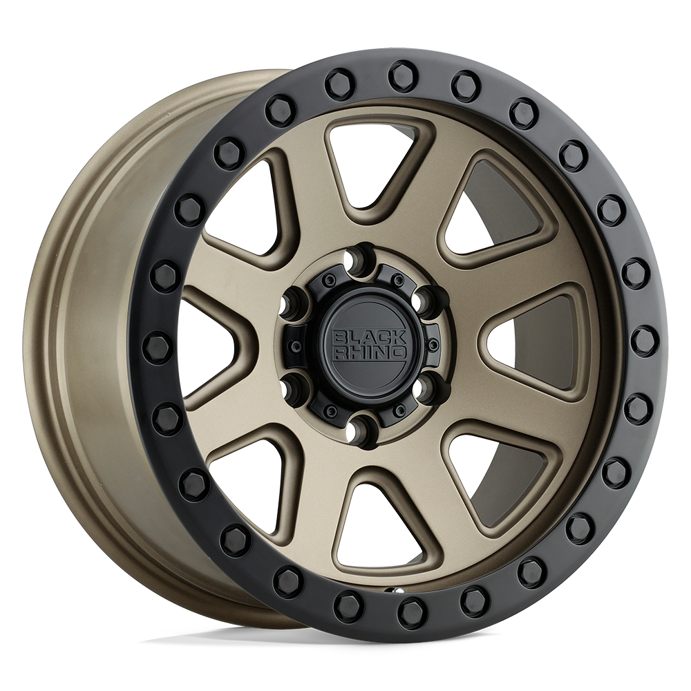 20x9 Black Rhino Hard Alloys BAKER 6x139.7 12 offset 112.1 hub BRONZE - 2090BKR126140Z12