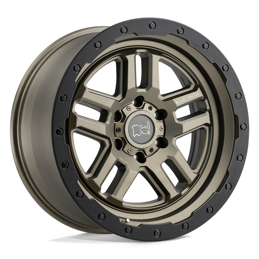 17x9.5 Black Rhino Hard Alloys BARSTOW 5x139.7 0 offset 78.1 hub BRONZE - 1795BTW005140Z78