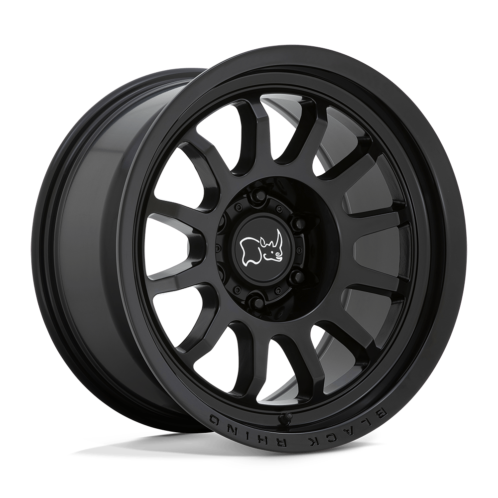 17x8.5 Black Rhino Hard Alloys RAPID 6x139.7 0 offset 112.1 hub BLACK - 1785RPD006140M12