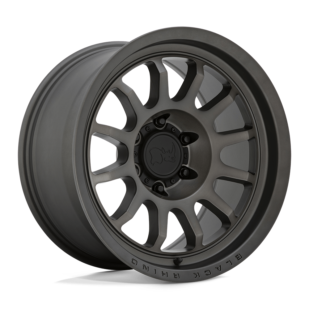 18x9.5 Black Rhino Hard Alloys RAPID 6x139.7 -18 offset 112.1 hub GRAY - 1895RPD-86140G12A