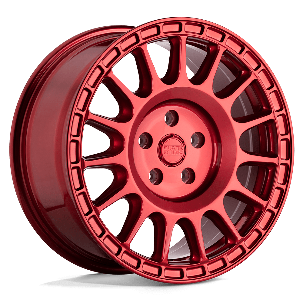 15x7 Black Rhino Hard Alloys SANDSTORM 5x100 15 offset 56.15 hub RED - 1570SND155100R56A