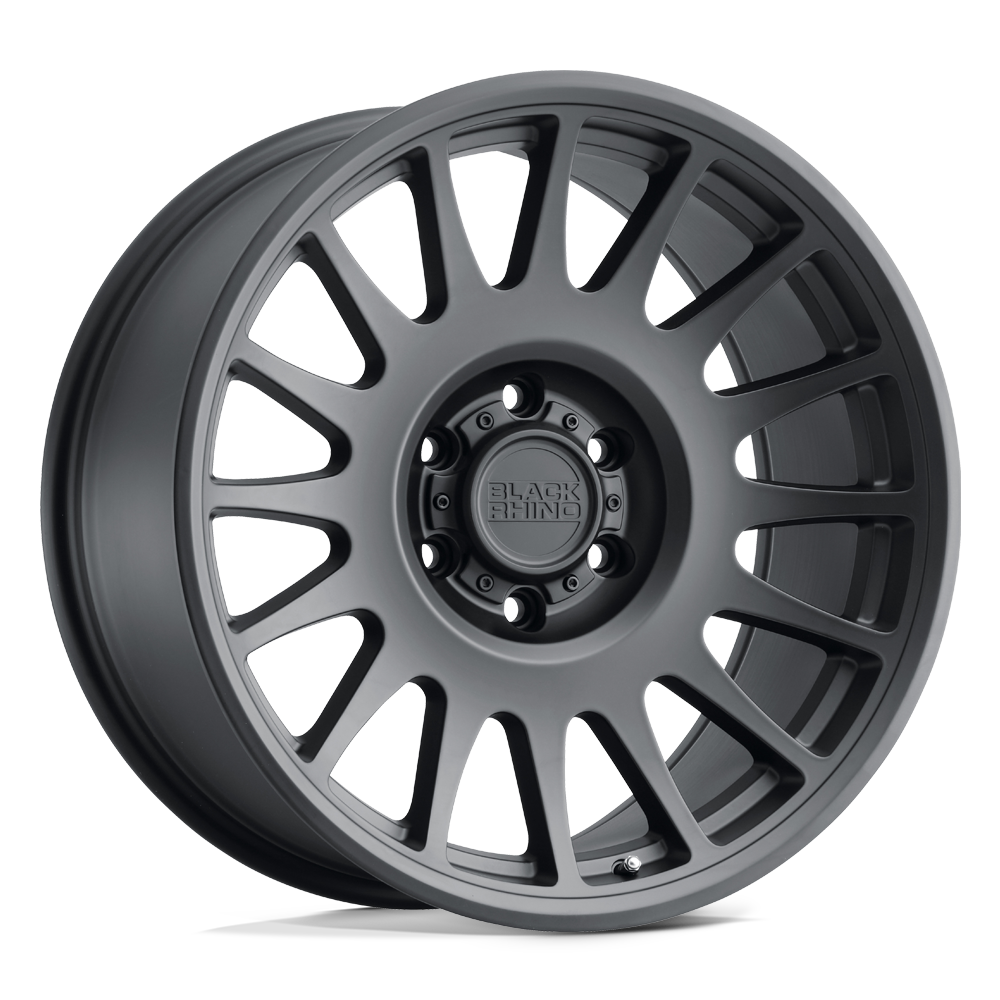 18x9 Black Rhino Hard Alloys BULLHEAD 6x139.7 -18 offset 112.1 hub BLACK - 1890BLH-86140M12