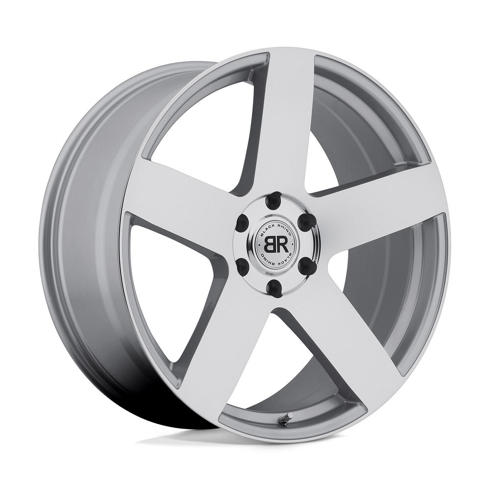 22x9.5 Black Rhino Hard Alloys EVEREST 6x135 30 offset 87.1 hub SILVER - 2295EVE306135S87