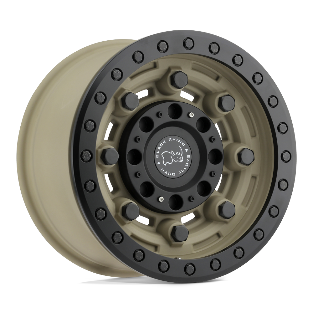 17x8.5 Black Rhino Hard Alloys GARRISON BEADLOCK 5x127 -32 offset 71.5 hub SPECIAL COATED - 1785GAR-25127D71