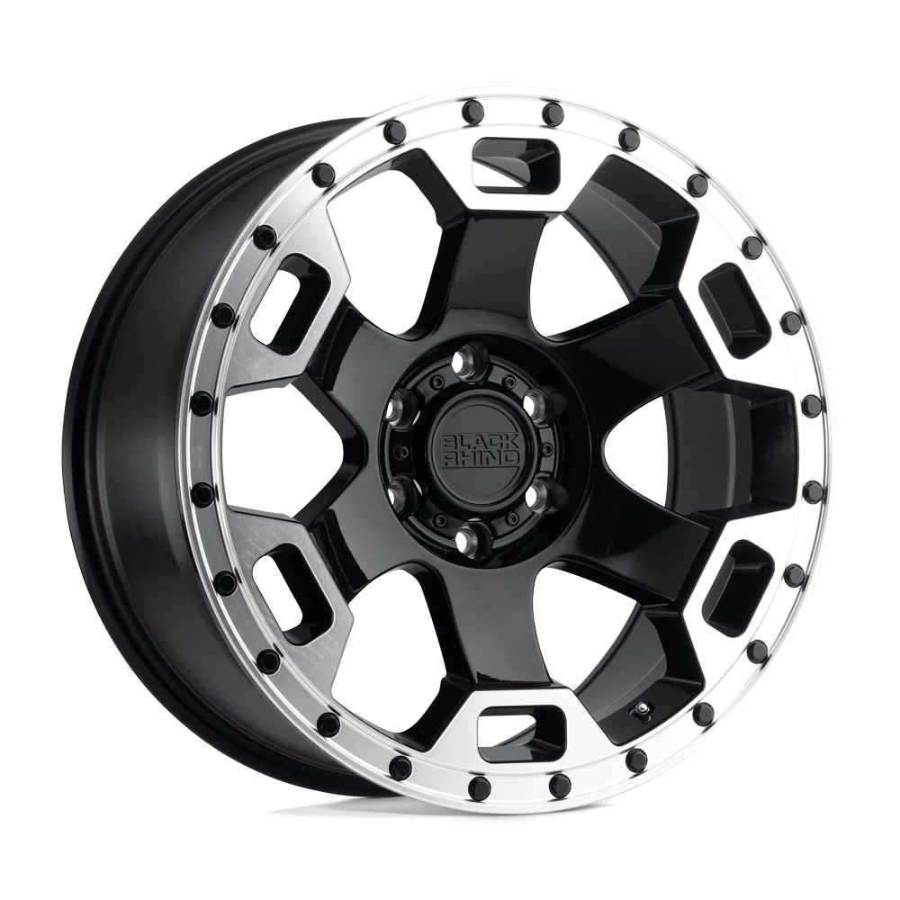 18x9 Black Rhino Hard Alloys GAUNTLET 5x127 -18 offset 71.5 hub BLACK - 1890GLT-85127B71