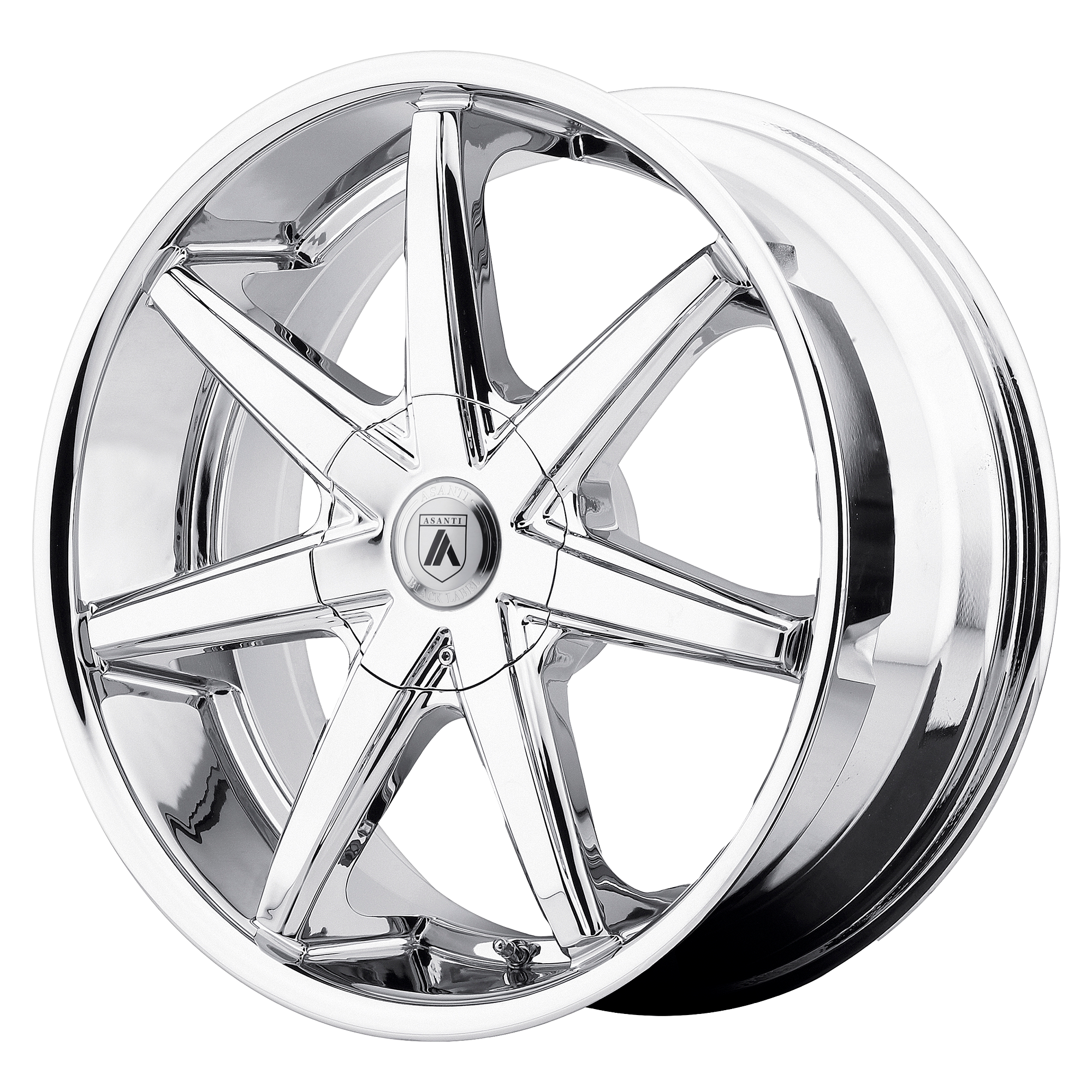 20x8.5 Asanti Black Label Wheels ABL-9 6x127 35 offset 74.1 hub CHROME - ABL9-20856535CH