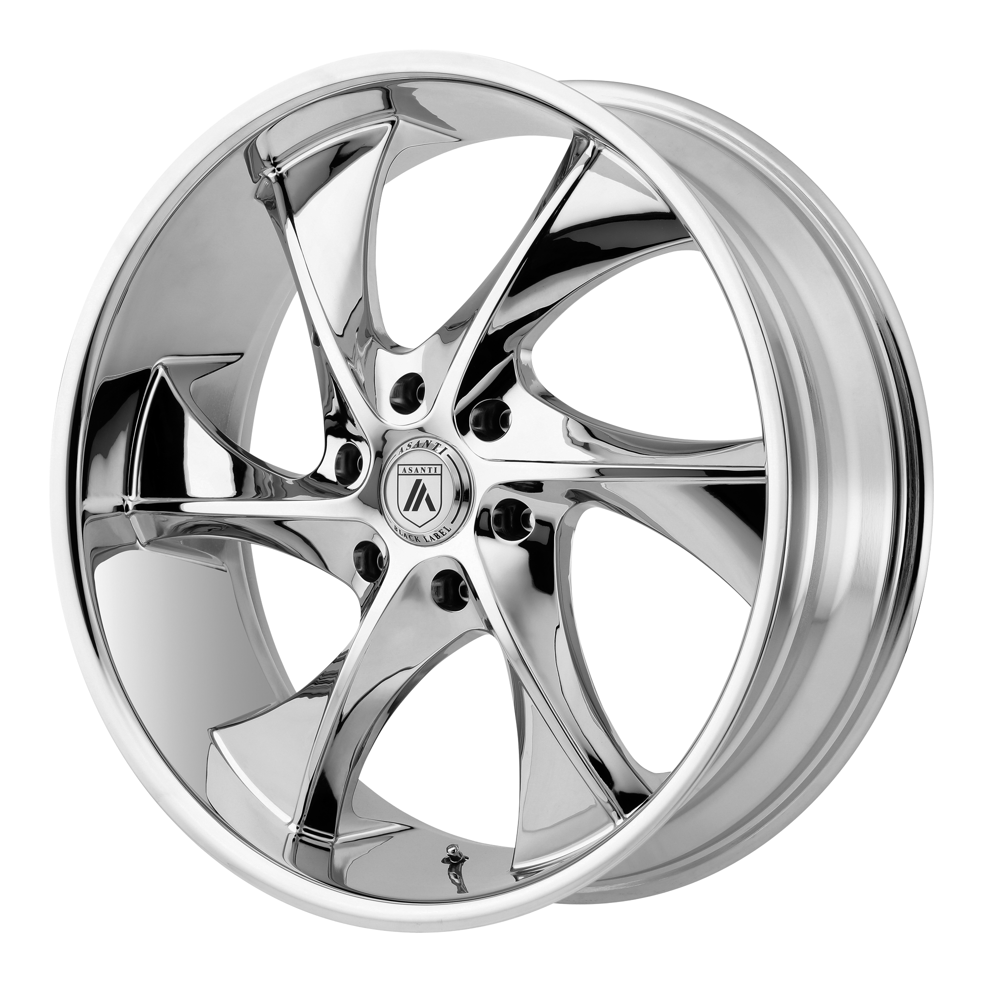 20x8.5 Asanti Black Label Wheels ABL-17 6x139.7 30 offset 100.3 hub CHROME - ABL17-20856230CH