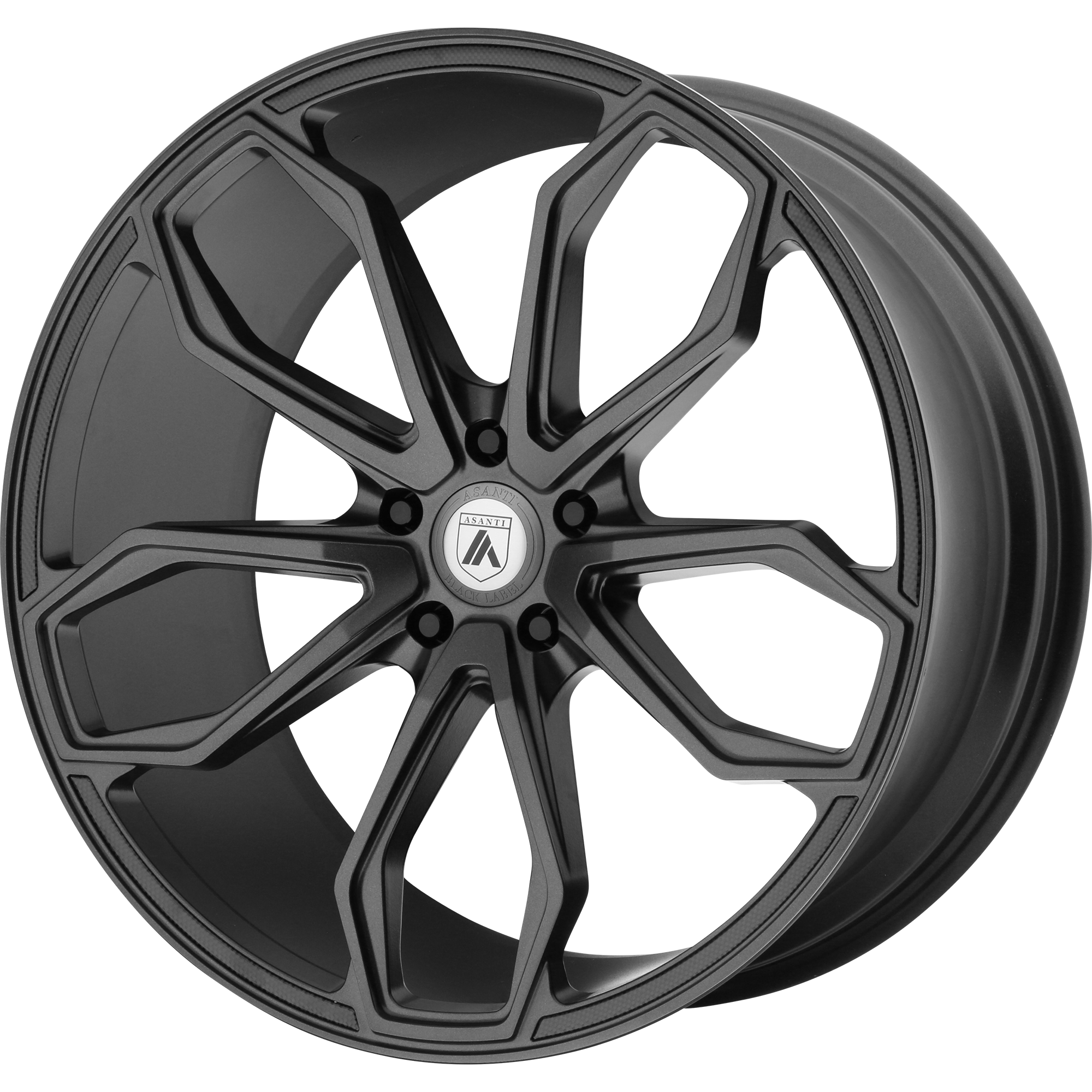 20x8.5 Asanti Black Label Wheels ABL-19 ATHENA 5x108 40 offset 72.6 hub GRAY - ABL19-20854540MG
