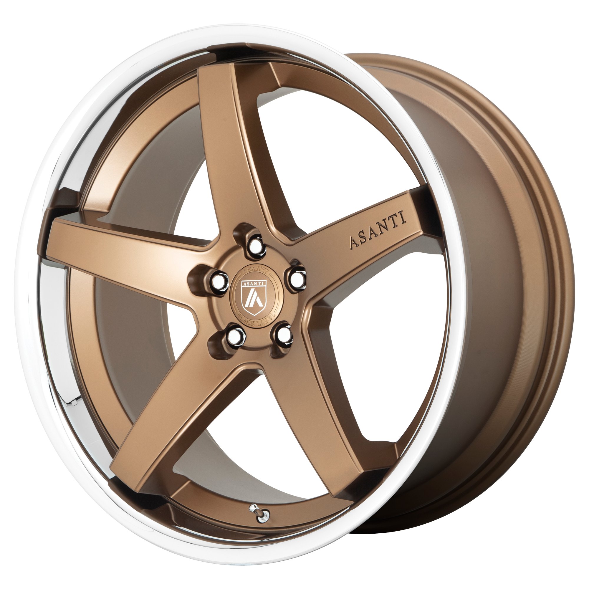 22x9 Asanti Black Label Wheels ABL31 REGAL 5x114.3 32 offset 72.56 hub BRONZE - ABL31-22901232BR