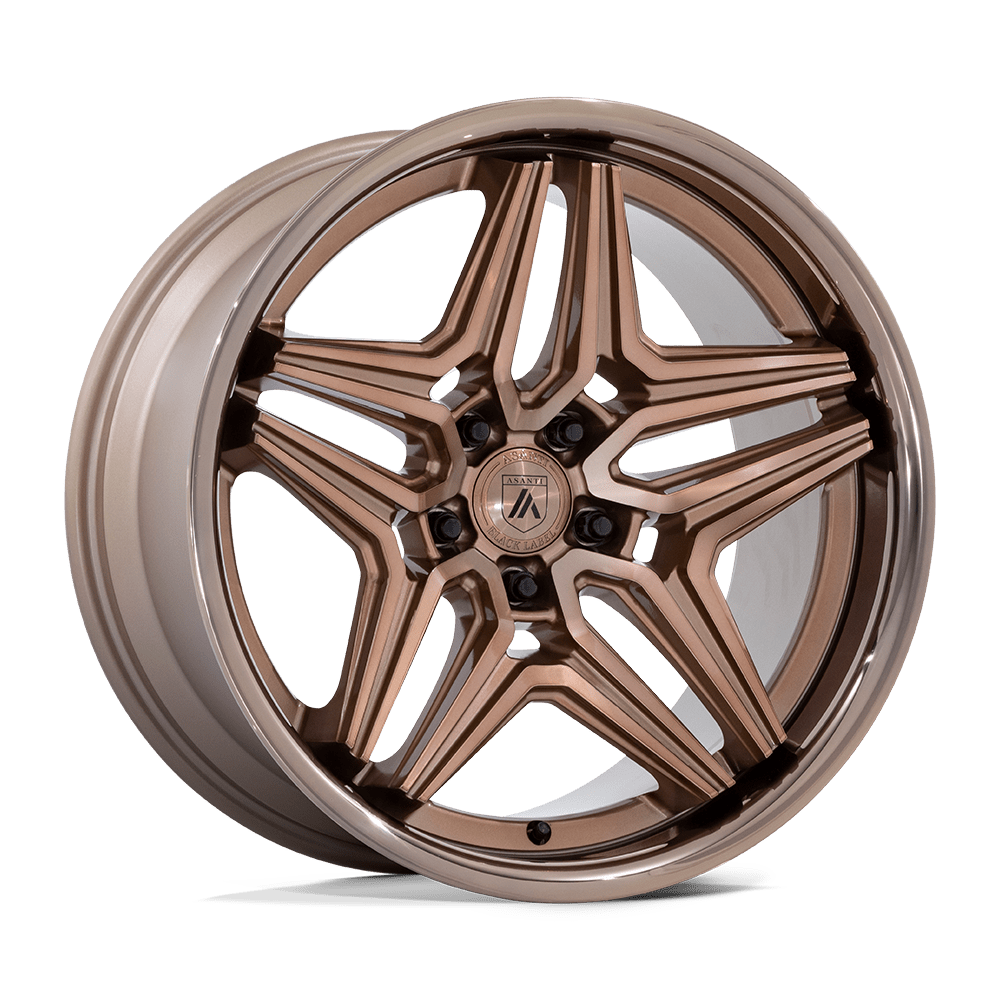 20x10.5 Asanti Black Label Wheels AB046 DUKE 5x114.3 18 offset 72.56 hub BRONZE - AB046ZR20051218