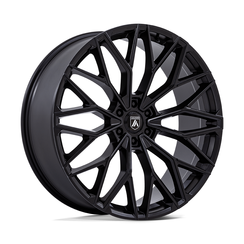 26x10 Asanti Black Label Wheels AB050 MOGUL 6 6x139.7 30 offset 106.1 hub BLACK - AB050MX26106830