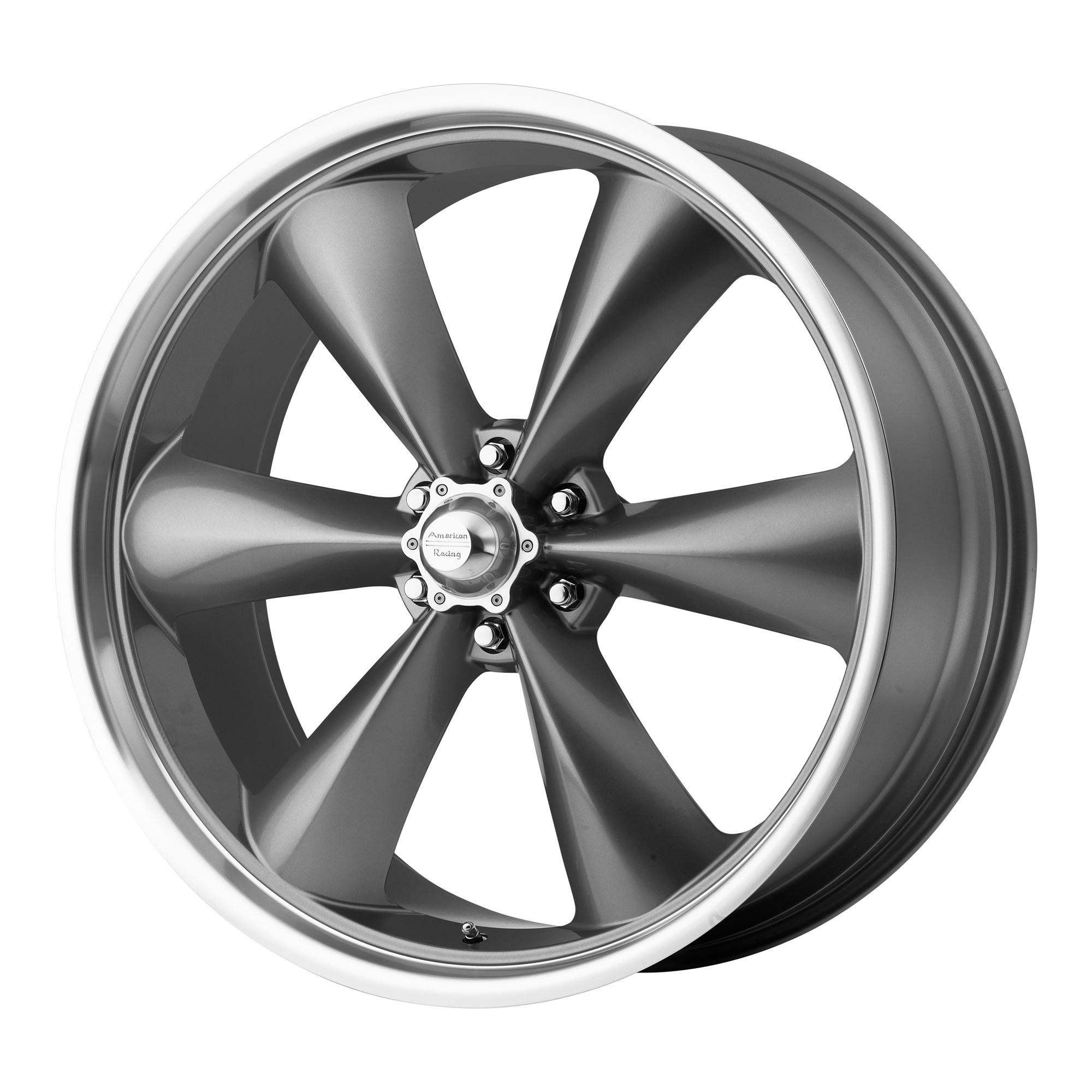 20x8.5 American Racing Wheels AR104 TORQ THRUST ST 6x139.7 19 offset 78.1 hub GRAY - AR10428538