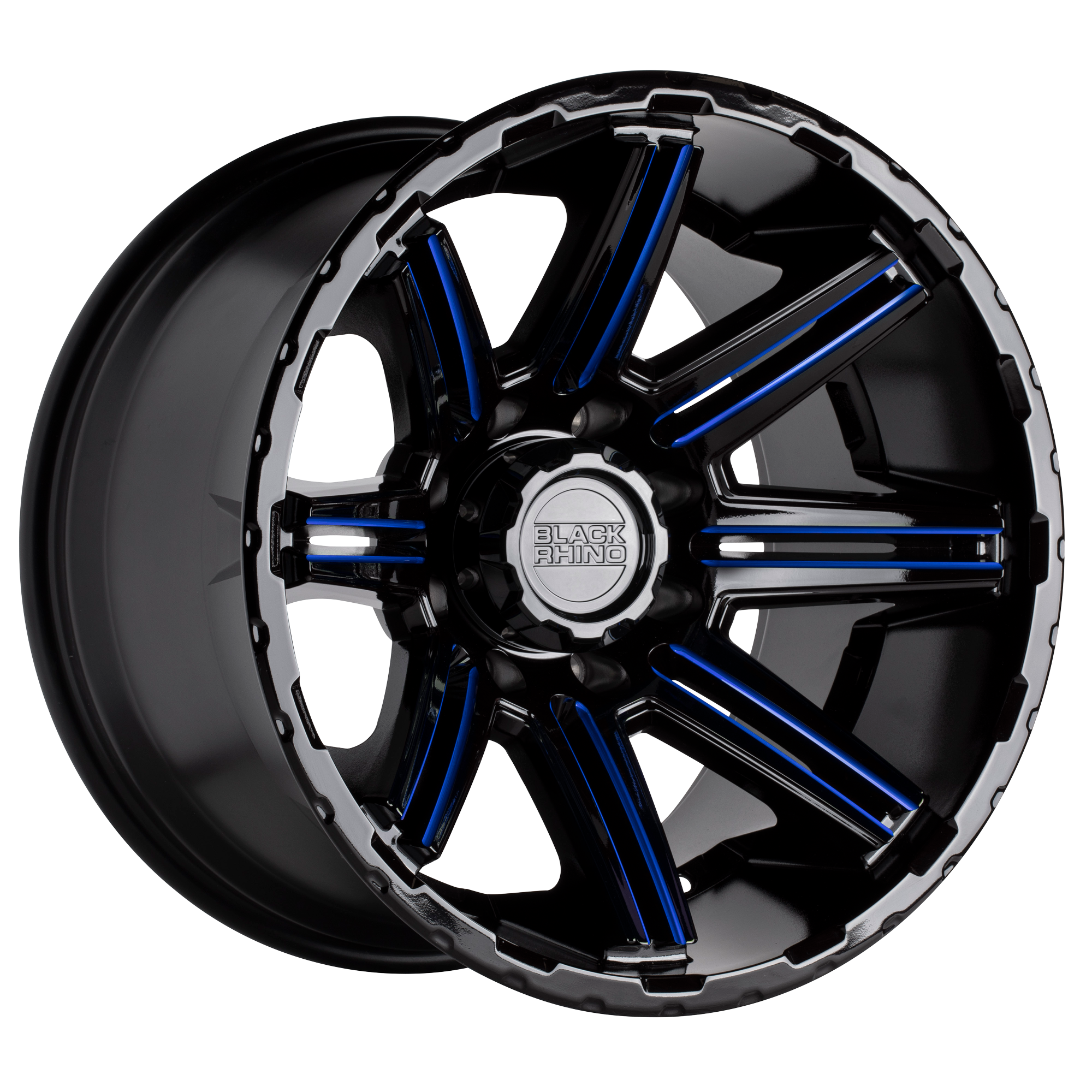 20x9.5 Black Rhino Hard Alloys RAMPAGE 5x127 -18 offset 71.5 hub BLACK - 2095RPG-85127U71