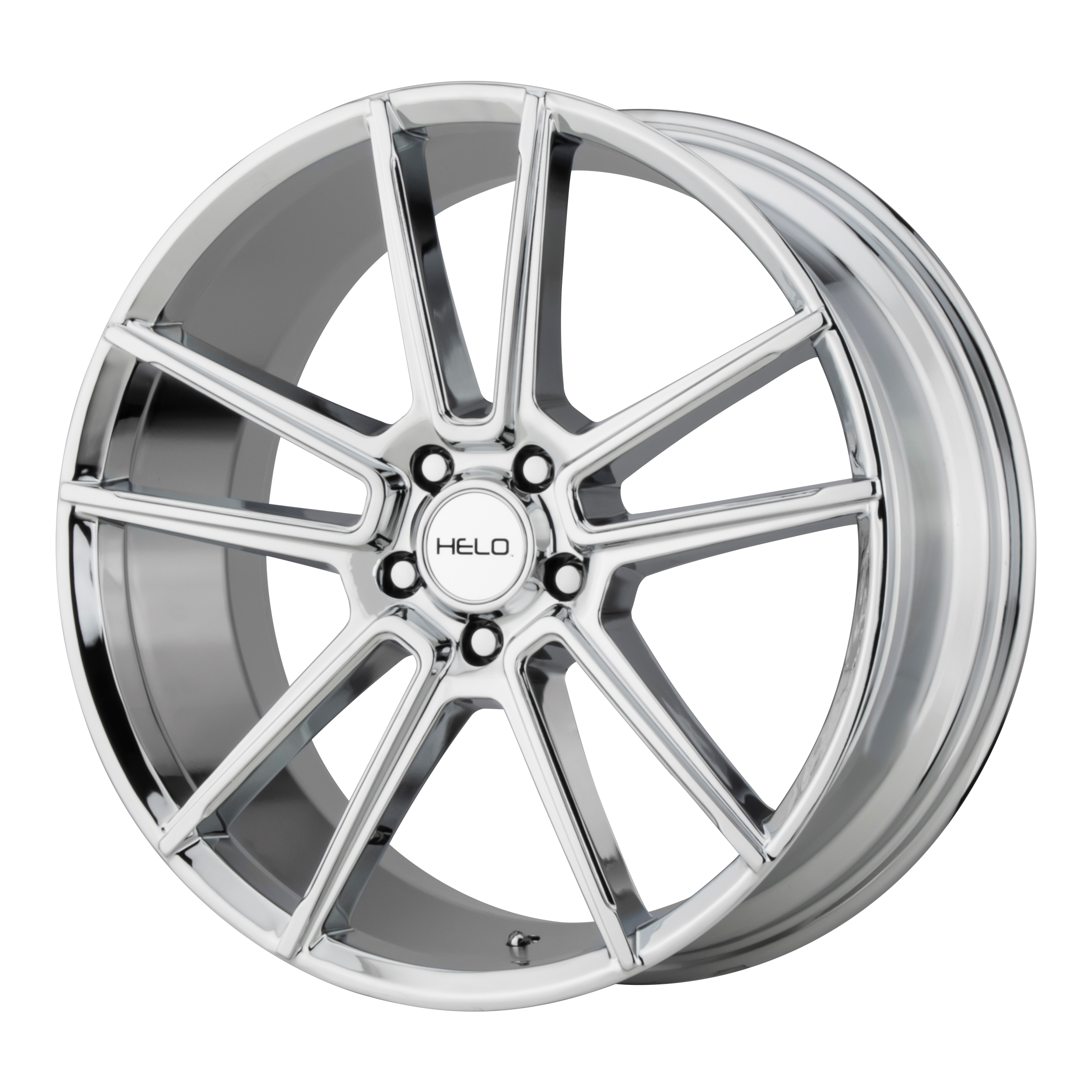 16x7 Helo Wheels HE911 5x112 38 offset 66.56 hub CHROME - HE91167057238