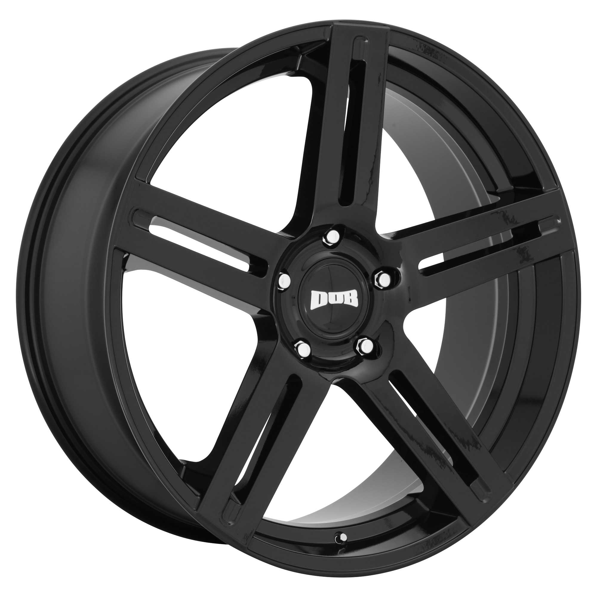 22x9.5 DUB Wheels S250 ROC 5x127 10 offset - hub BLACK - S250229573+10