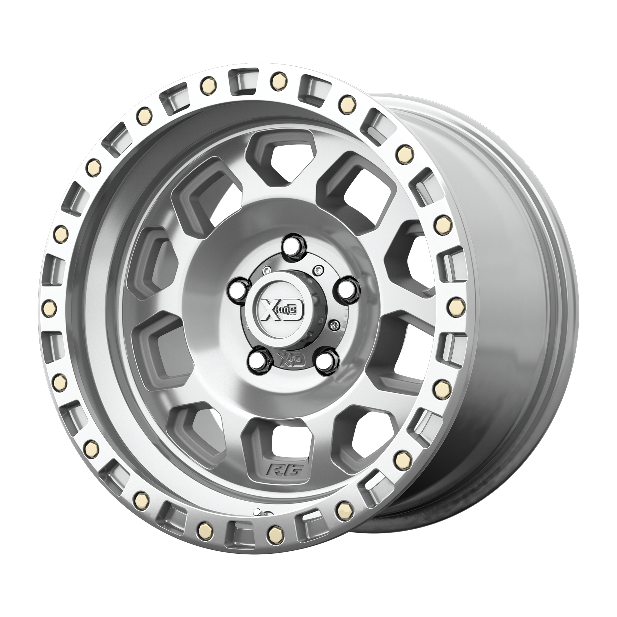 17x9 XD Series Offroad XD132 RG2 6x139.7 -12 offset 106.1 hub MACHINED - XD13279068512N