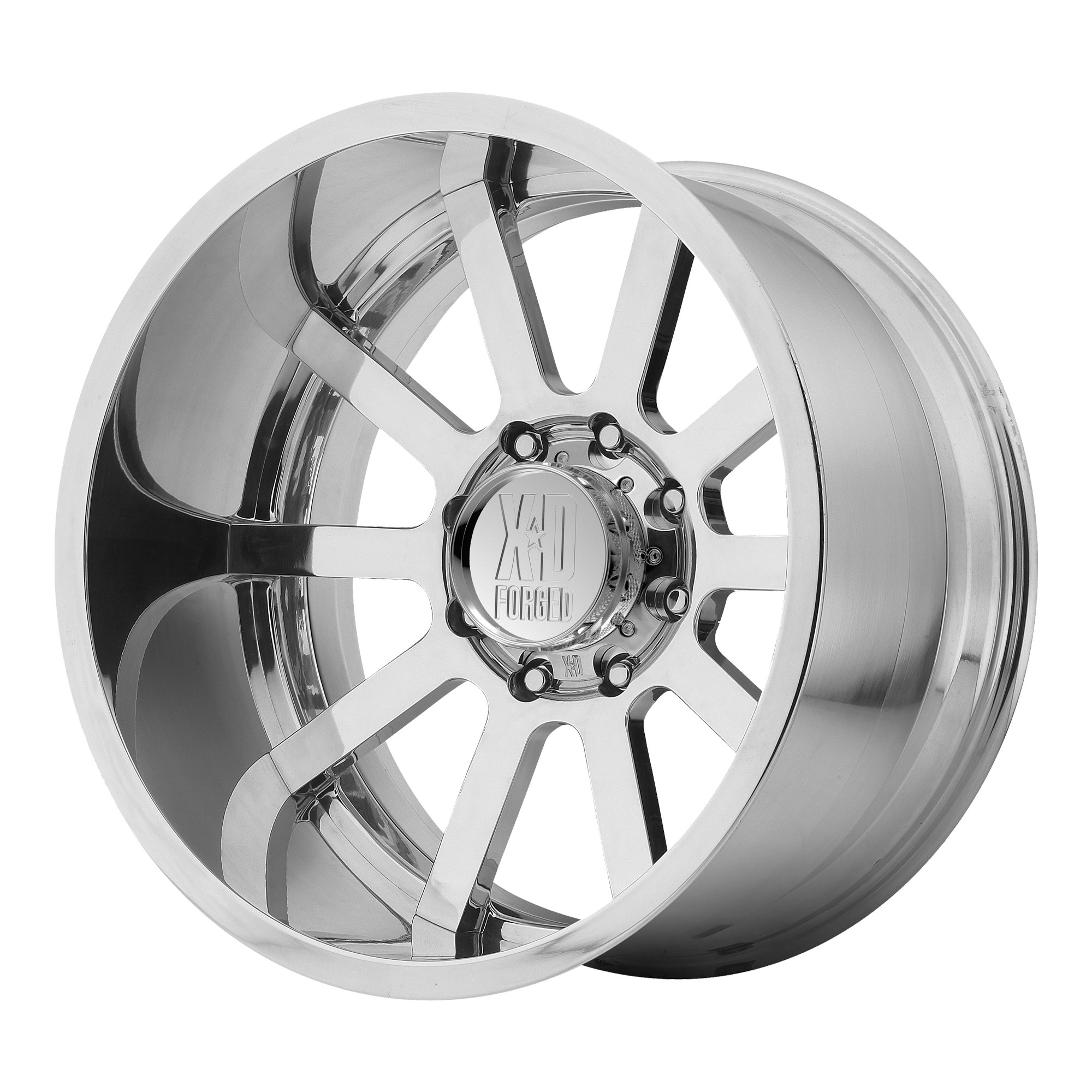 22x12 XD Series Offroad XD402 SYNDICATE 8x165.1 -44 offset 72.6 hub POLISHED - XD402221280144N