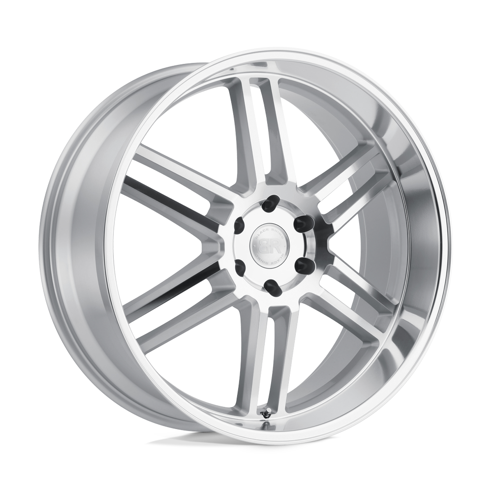 22x10 Black Rhino Hard Alloys KATAVI 6x139.7 10 offset 112.1 hub SILVER - 2210KTV106140S12