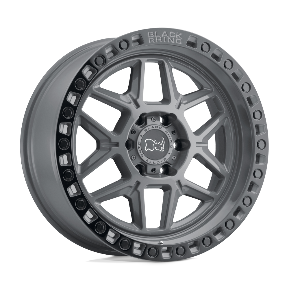 20x9 Black Rhino Hard Alloys KELSO 5x139.7 0 offset 78.1 hub GRAY - 2090KLS005140G78