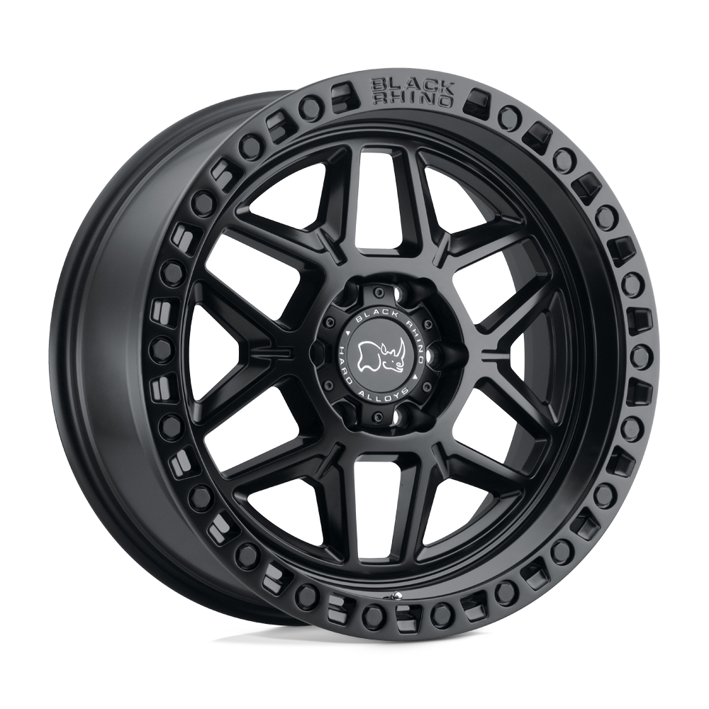 18x9 Black Rhino Hard Alloys KELSO 5x139.7 0 offset 78.1 hub BLACK - 1890KLS005140M78