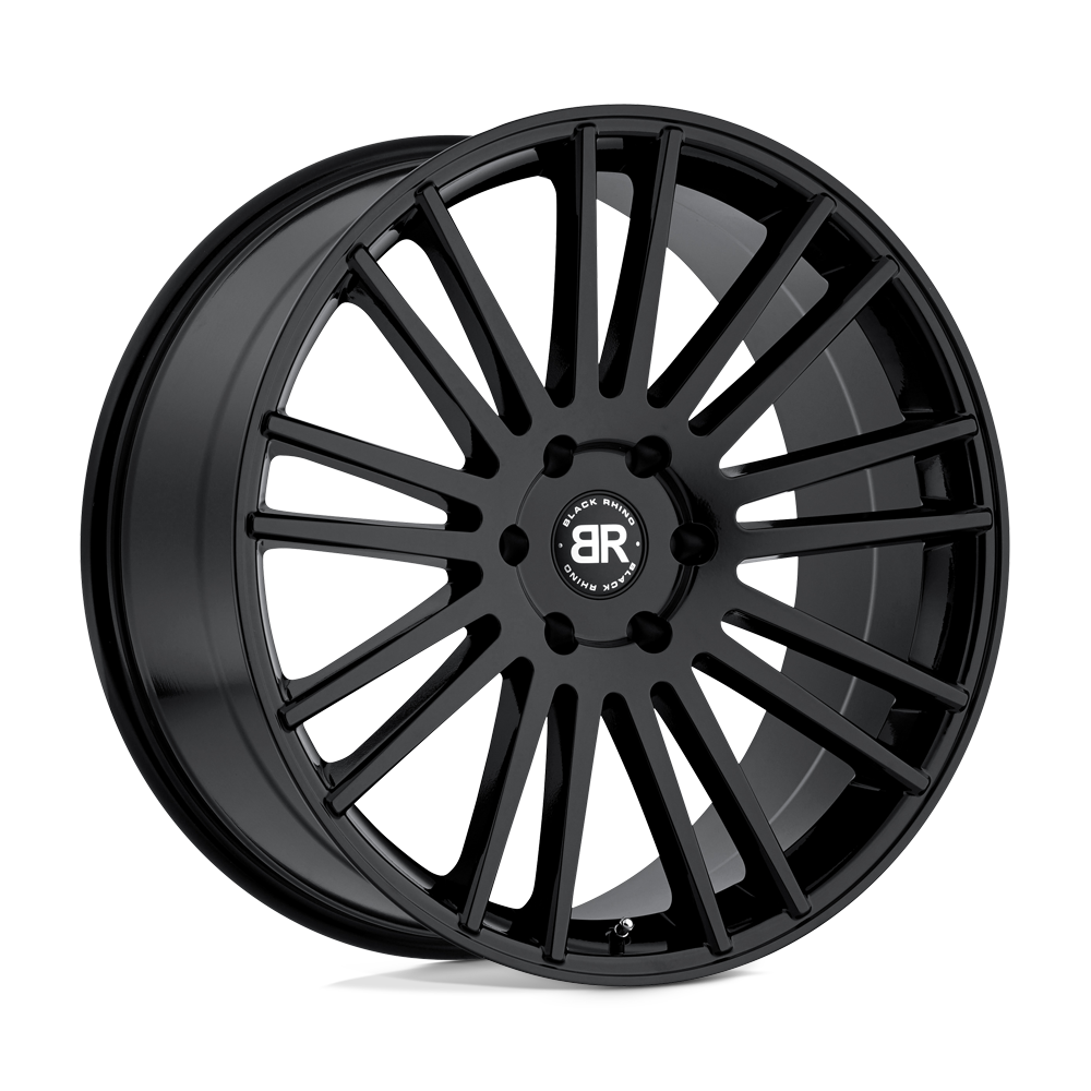 18x8.5 Black Rhino Hard Alloys KRUGER 5x120 35 offset 76.1 hub BLACK - 1885KRG355120B76