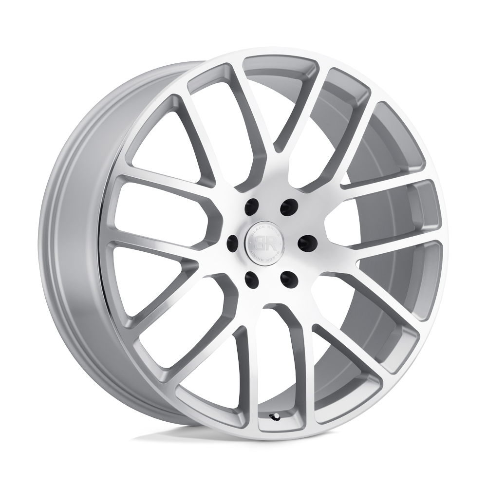 22x9.5 Black Rhino Hard Alloys KUNENE 5x139.7 20 offset 78.1 hub SILVER - 2295KUN205140S78