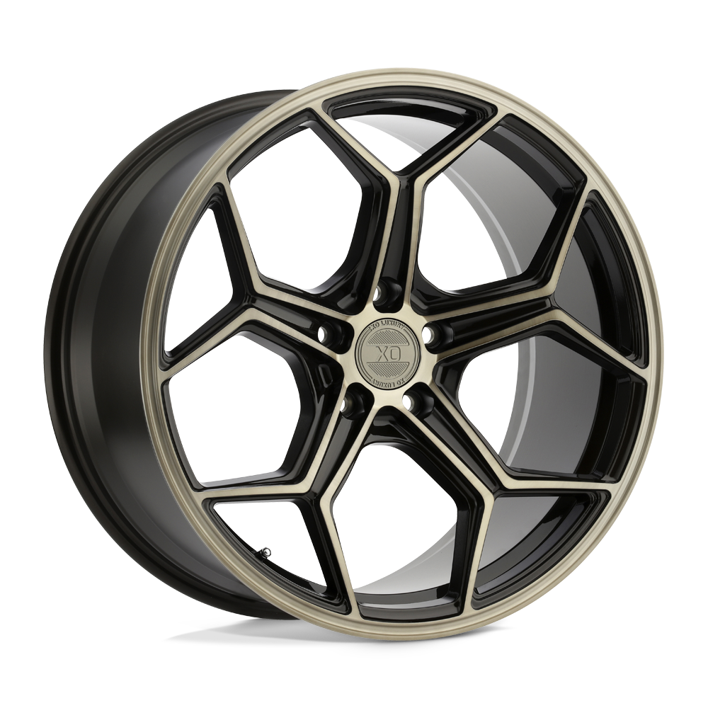 19x10 XO Wheels HELSINKI 5x120 45 offset 76.1 hub BRONZE - 1910HLK455120Z76