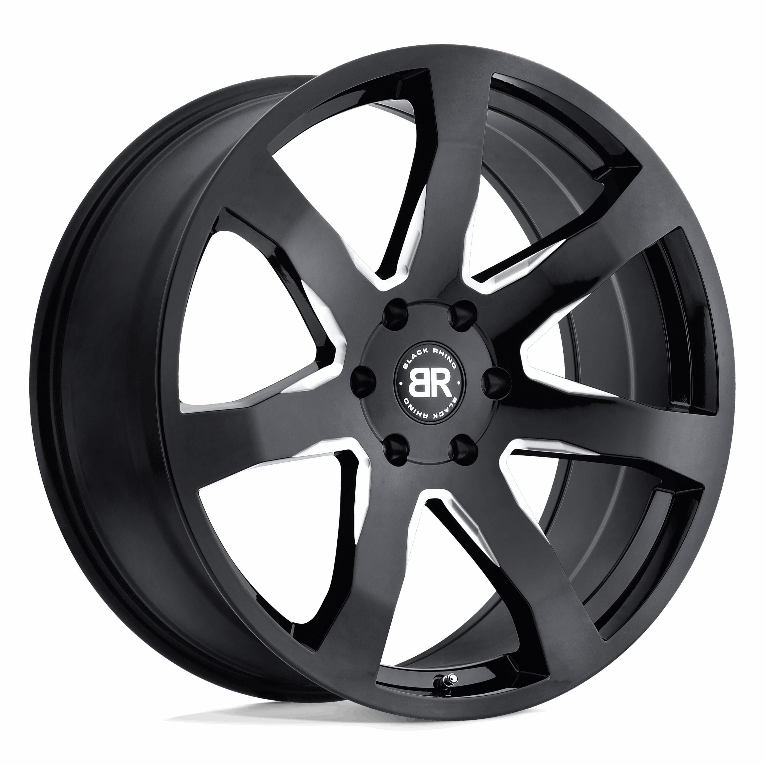 20x8.5 Black Rhino Hard Alloys MOZAMBIQUE 6x135 30 offset 87.1 hub BLACK - 2085MZA306135B87