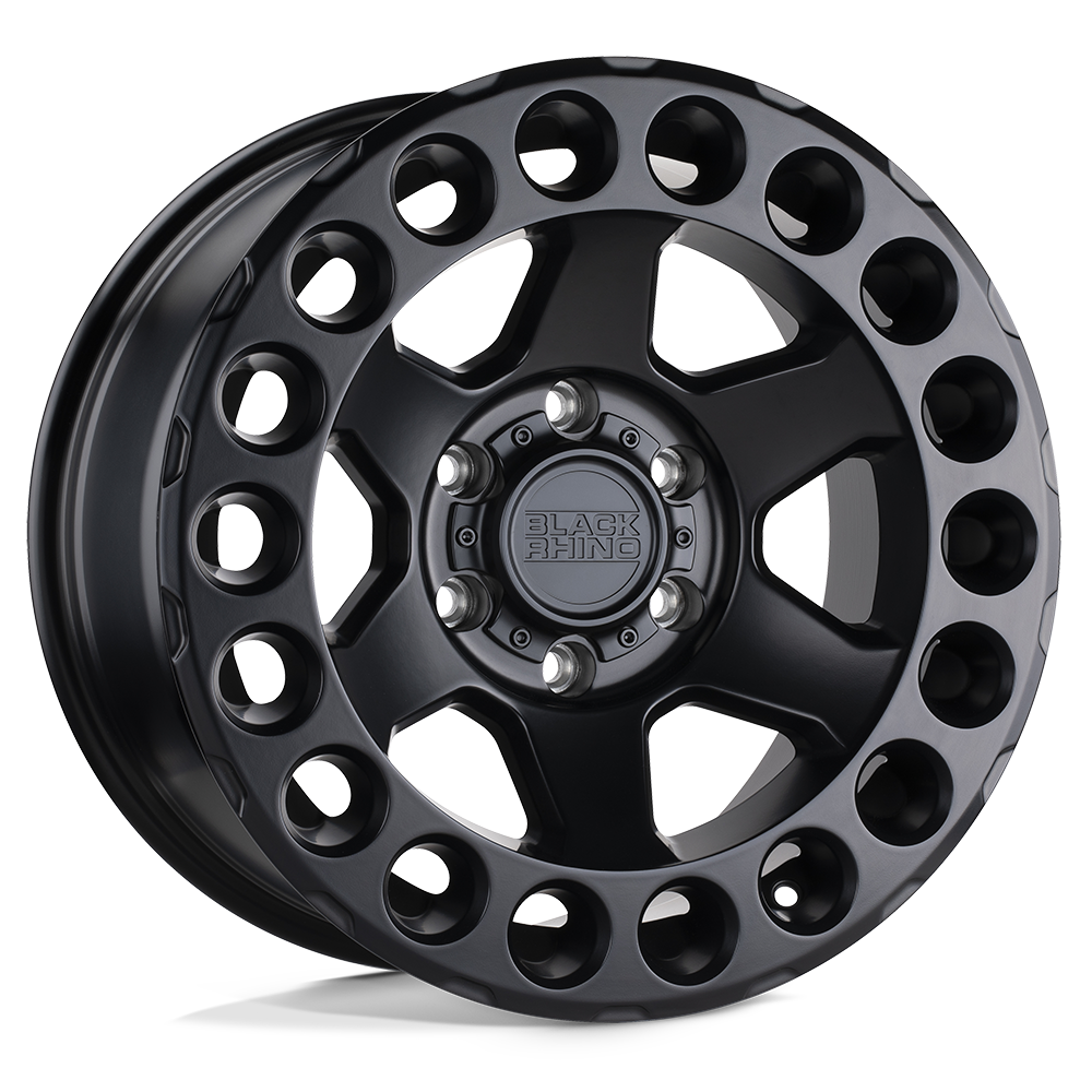17x9.5 Black Rhino Hard Alloys ODESSA 5x127 -18 offset 71.5 hub BLACK - 1795ODA-85127M71