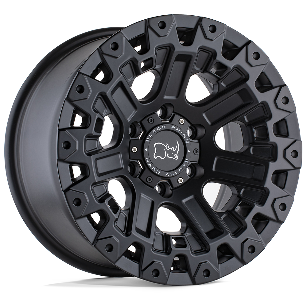 17x9.5 Black Rhino Hard Alloys OZARK 6x139.7 -18 offset 112.1 hub BLACK - 1795ZRK-86140M12