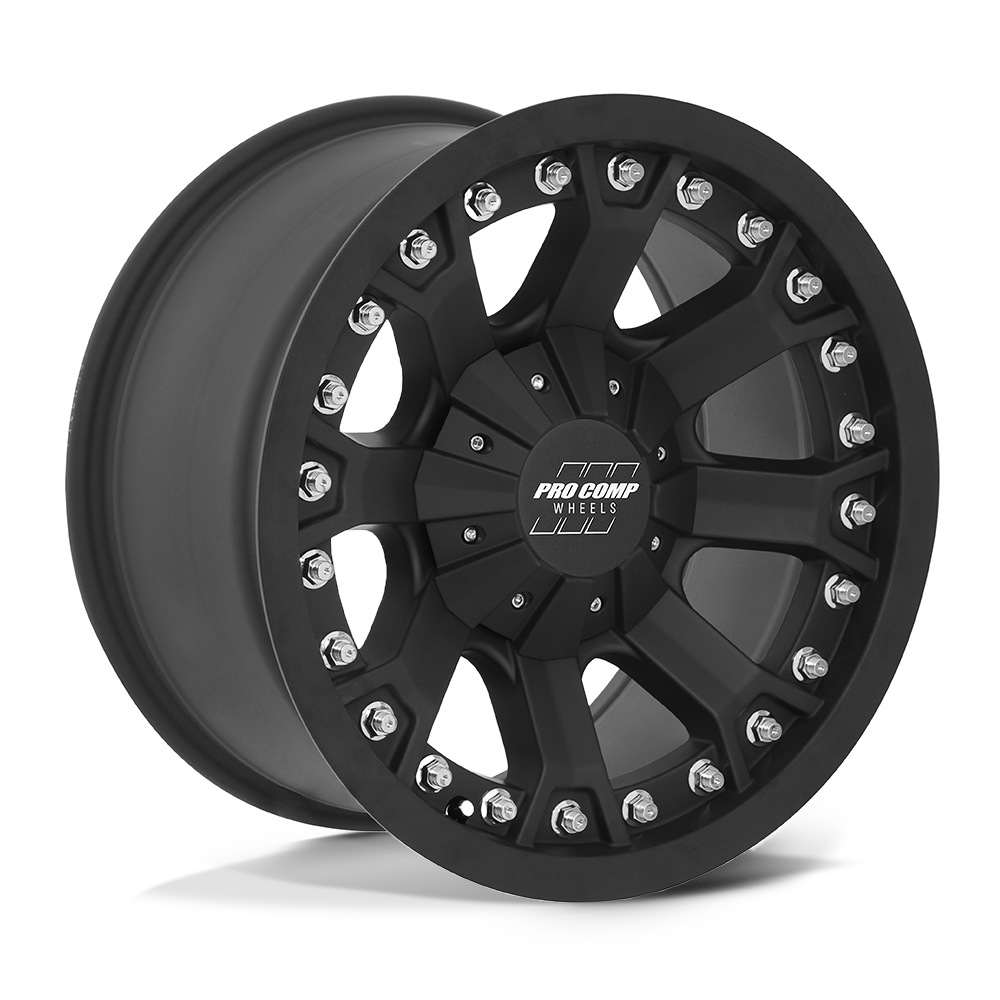 18x9 Pro Comp Alloys PA33 GRID 5x139.7/5x150 0 offset 114.3 hub BLACK - PXA7033-8926