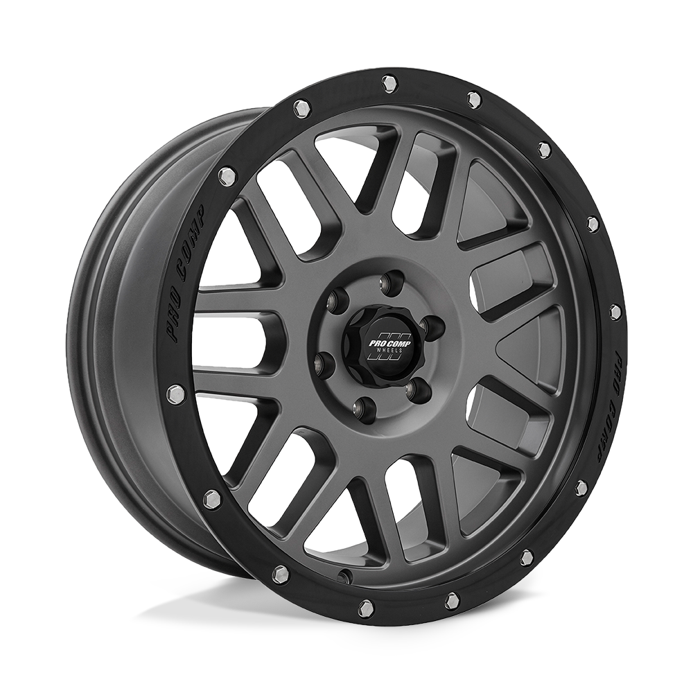 20x9 Pro Comp Alloys PA40 VERTIGO 6x139.7 -12 offset 108 hub GRAY - PXA2640-298345