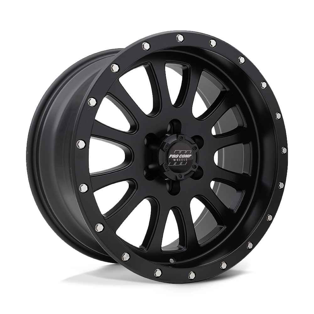 20x9 Pro Comp Alloys PA44 SYNDROME 6x135 -12 offset 87.1 hub BLACK - PXA5044-2936