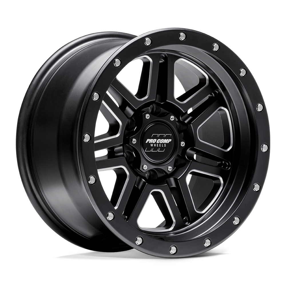 17x9 Pro Comp Alloys PA62 APEX 6x139.7 -6 offset 108 hub BLACK - PXA5162-7983