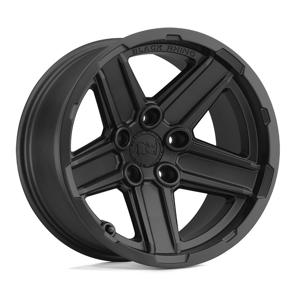 17x9.5 Black Rhino Hard Alloys RECON 5x127 -32 offset 71.5 hub BLACK - 1795RCN-25127M71