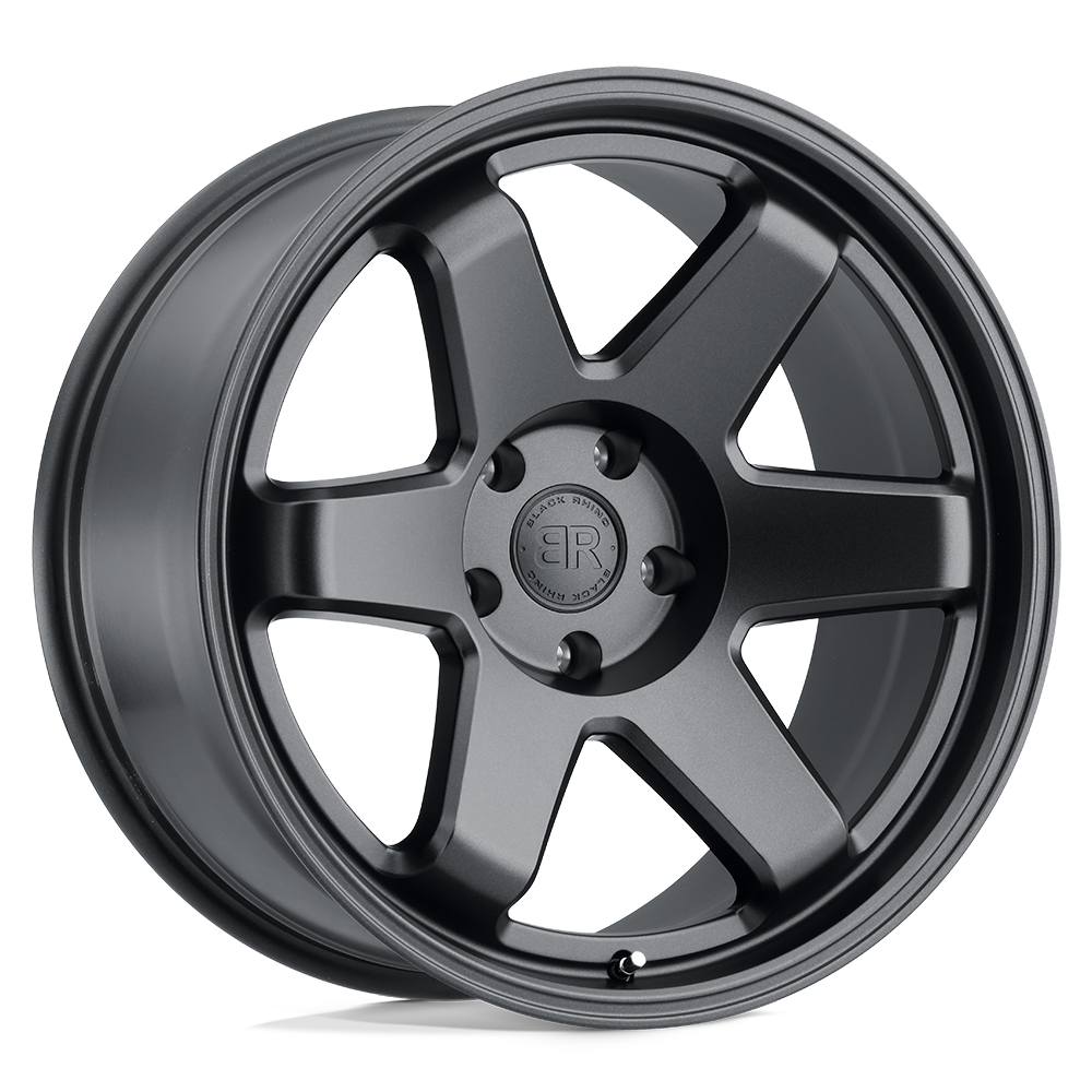 20x9.5 Black Rhino Hard Alloys ROKU 5x127 -18 offset 71.5 hub BLACK - 2095RKU-85127M71