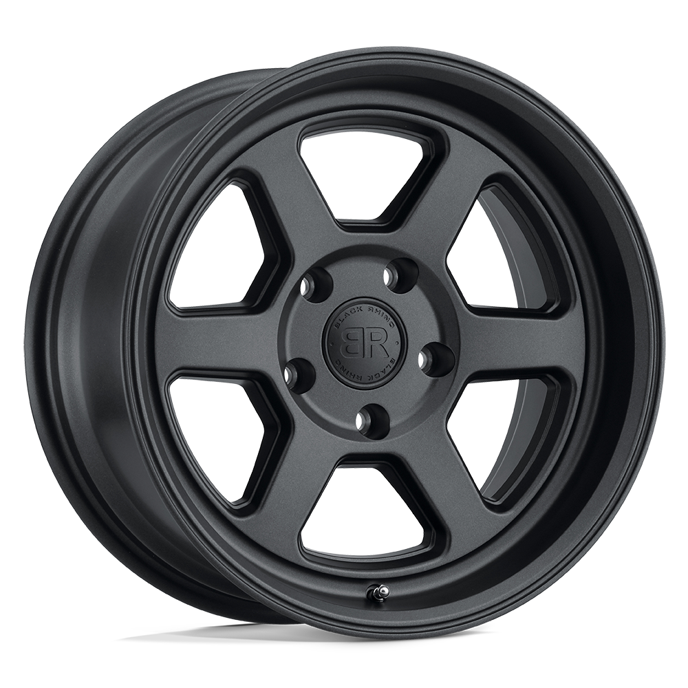 17x8 Black Rhino Hard Alloys RUMBLE 5x100 35 offset 72.1 hub BLACK - 1780RBL355100M72