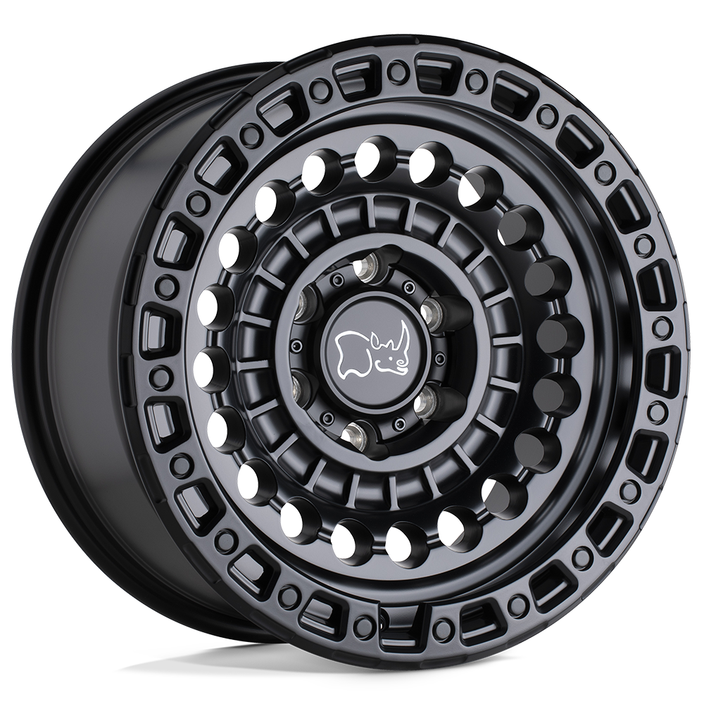 20x9.5 Black Rhino Hard Alloys SENTINEL 8x180 -18 offset 124.2 hub BLACK - 2095STN-88180M24