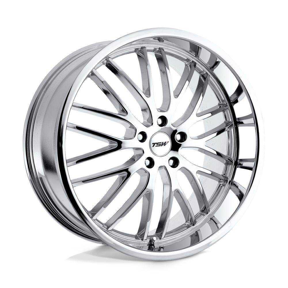 19x8 TSW Wheels SNETTERTON 5x114.3 20 offset 76.1 hub CHROME - 1980SNT205114C76
