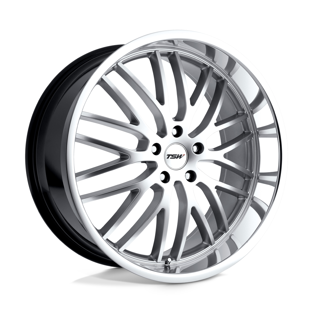 18x8 TSW Wheels SNETTERTON 5x110 40 offset 72.1 hub SILVER - 1880SNT405110S72