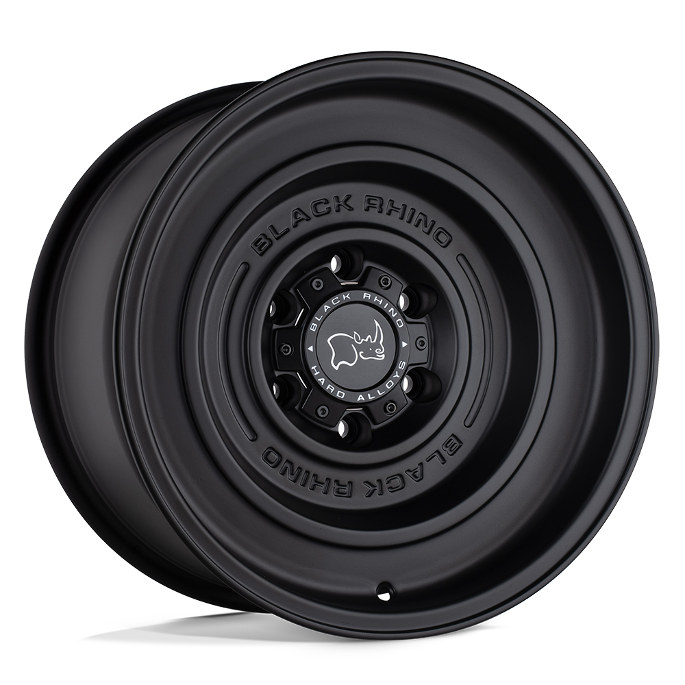 17x9.5 Black Rhino Hard Alloys SOLID 6x139.7 -12 offset 112.1 hub BLACK - 1795SLD-26140M12