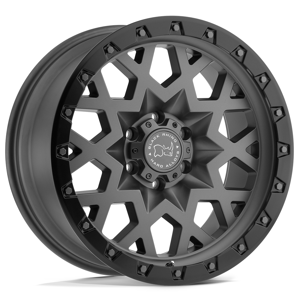 20x9.5 Black Rhino Hard Alloys SPROCKET 5x139.7 0 offset 78.1 hub GRAY - 2095SPK005140G78